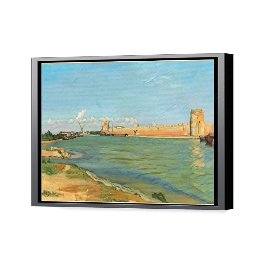 Thumbnail for Canvas - Black Floating Frame