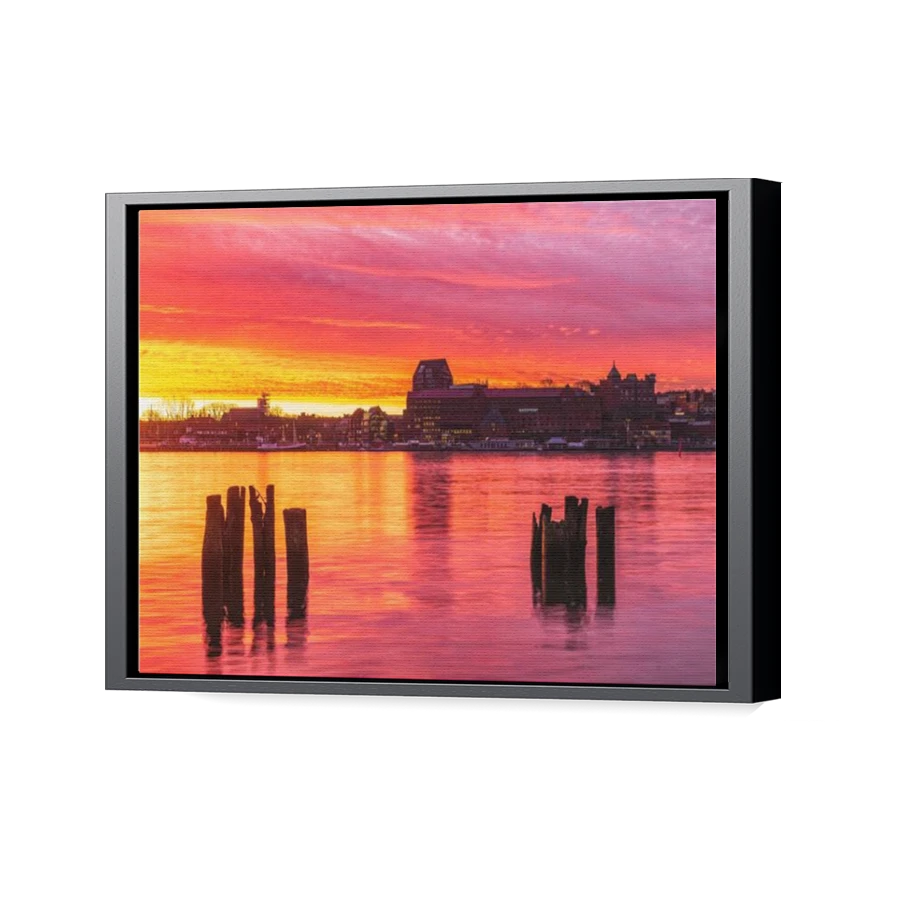 Thumbnail for Canvas - Black Floating Frame