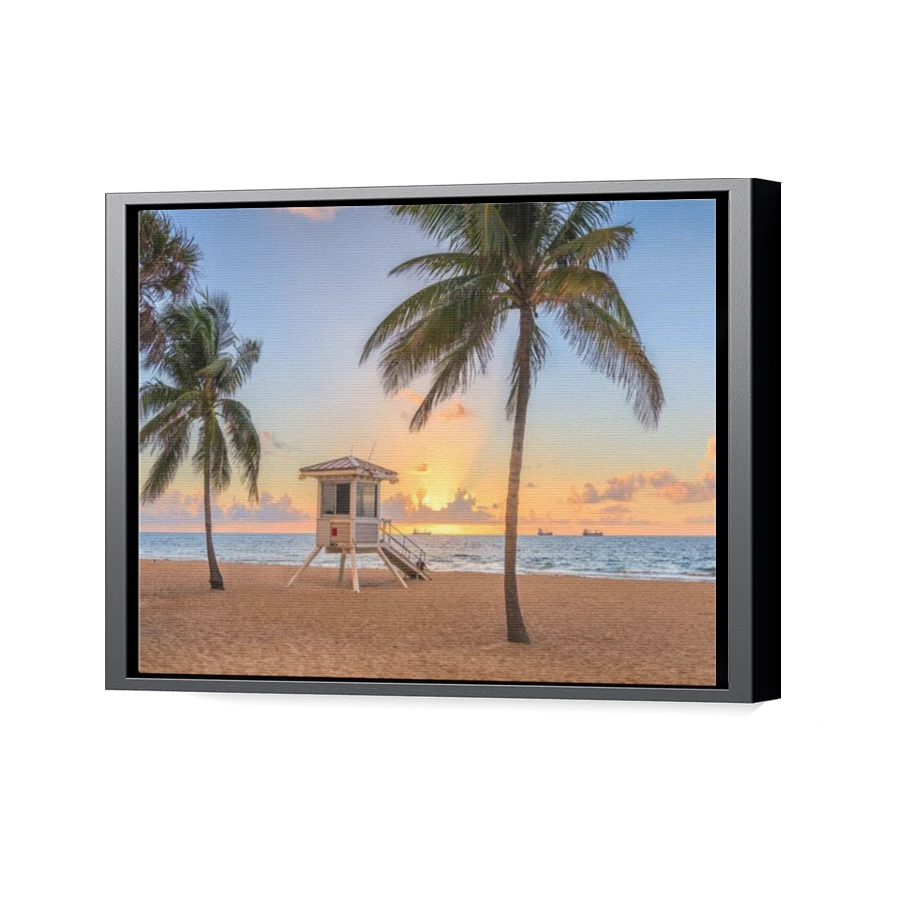 Thumbnail for Canvas - Black Floating Frame