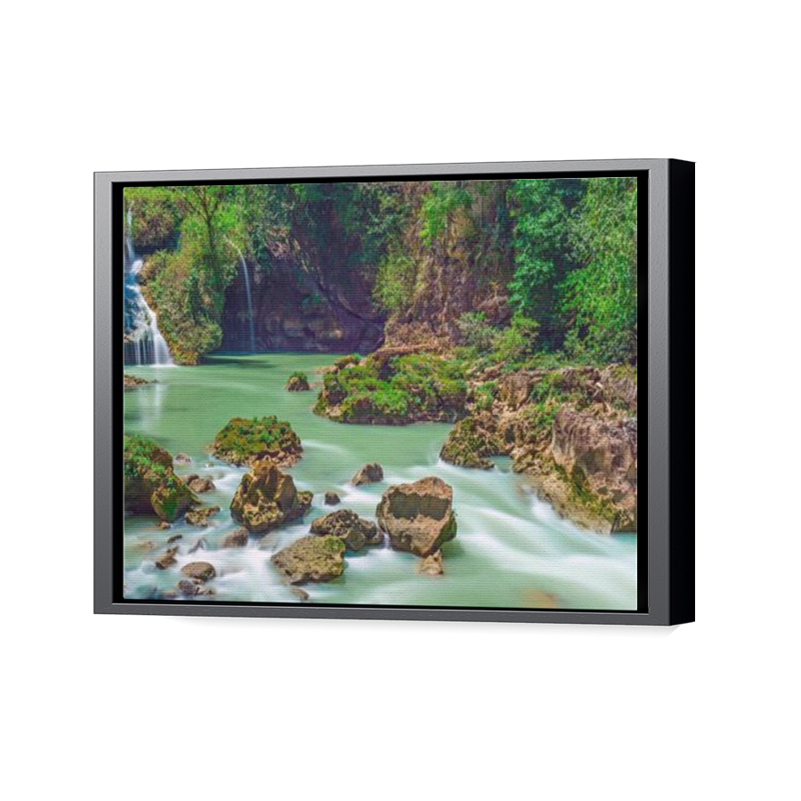 Thumbnail for Canvas - Black Floating Frame