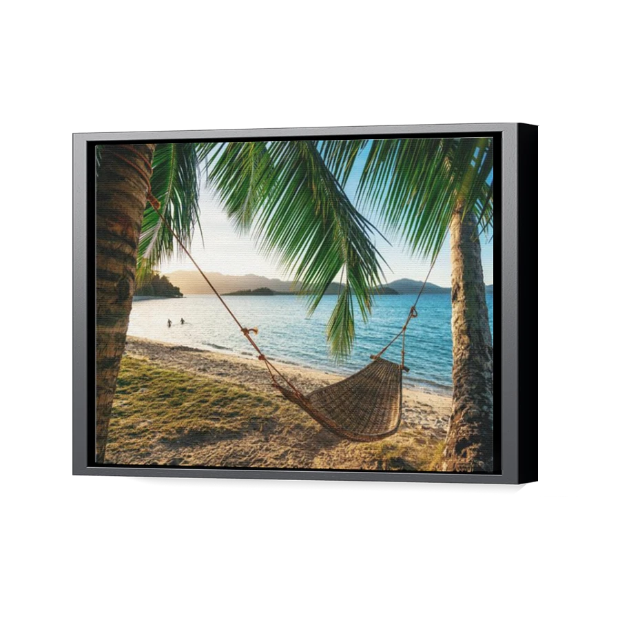 Thumbnail for Canvas - Black Floating Frame