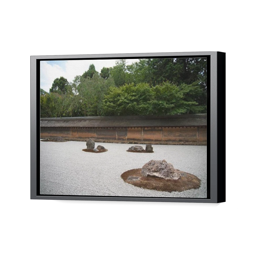 Thumbnail for Canvas - Black Floating Frame