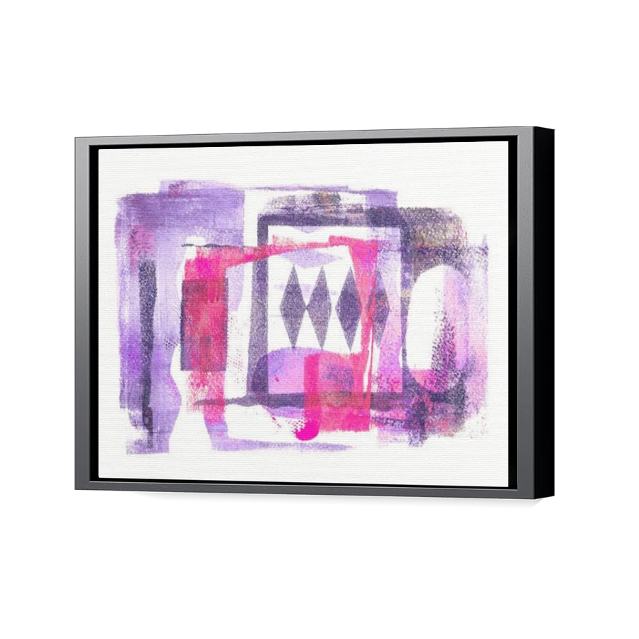 Thumbnail for Canvas - Black Floating Frame
