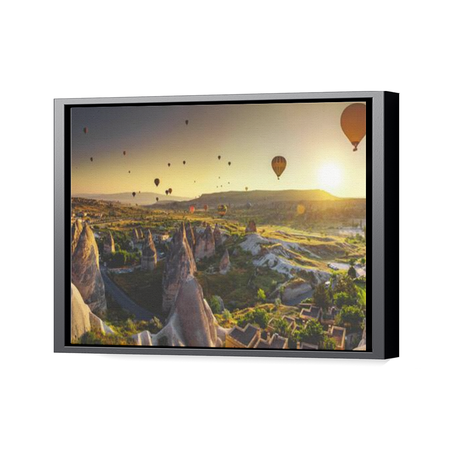 Thumbnail for Canvas - Black Floating Frame