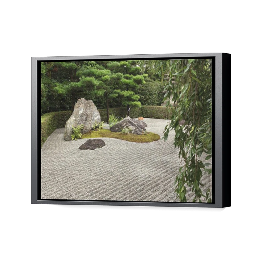 Thumbnail for Canvas - Black Floating Frame