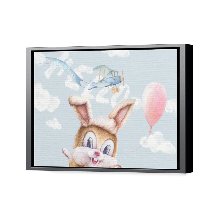 Thumbnail for Canvas - Black Floating Frame