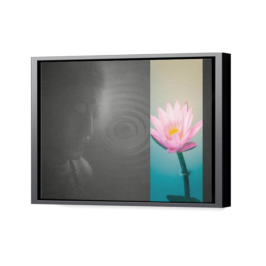 Thumbnail for Canvas - Black Floating Frame