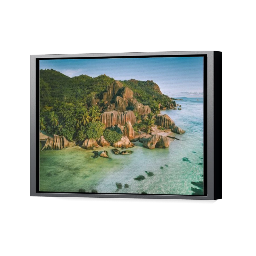 Thumbnail for Canvas - Black Floating Frame