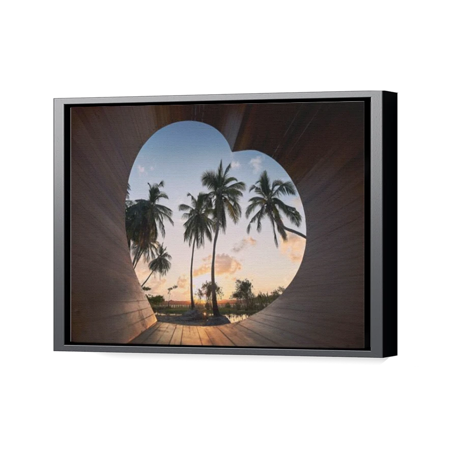 Thumbnail for Canvas - Black Floating Frame