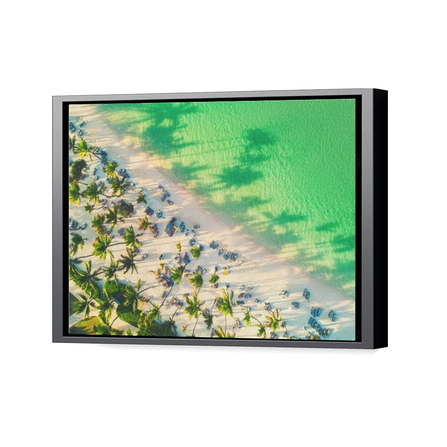 Thumbnail for Canvas - Black Floating Frame