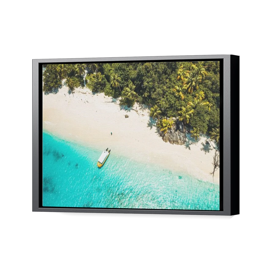Thumbnail for Canvas - Black Floating Frame