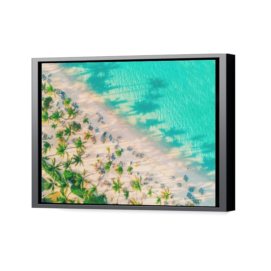 Thumbnail for Canvas - Black Floating Frame