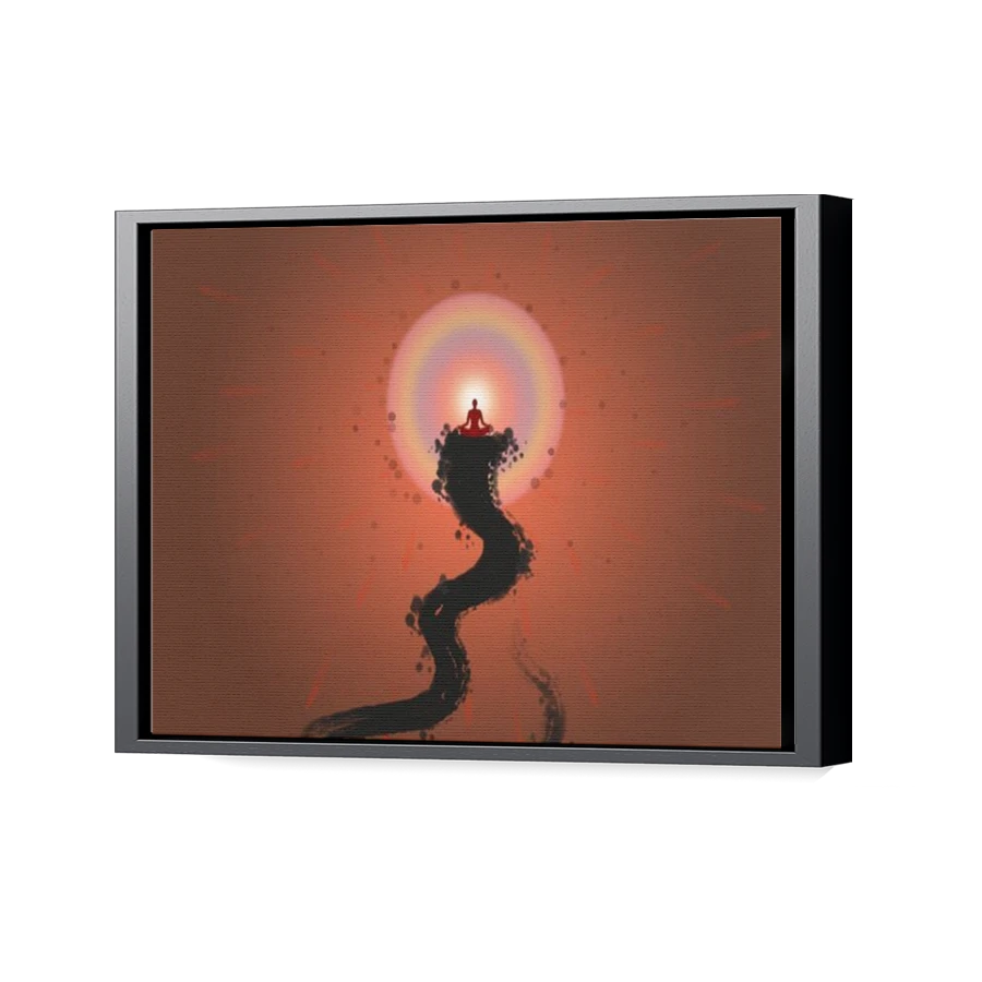 Thumbnail for Canvas - Black Floating Frame