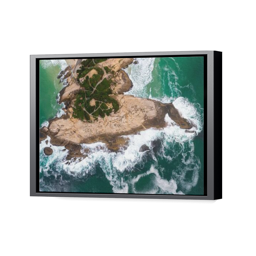 Thumbnail for Canvas - Black Floating Frame