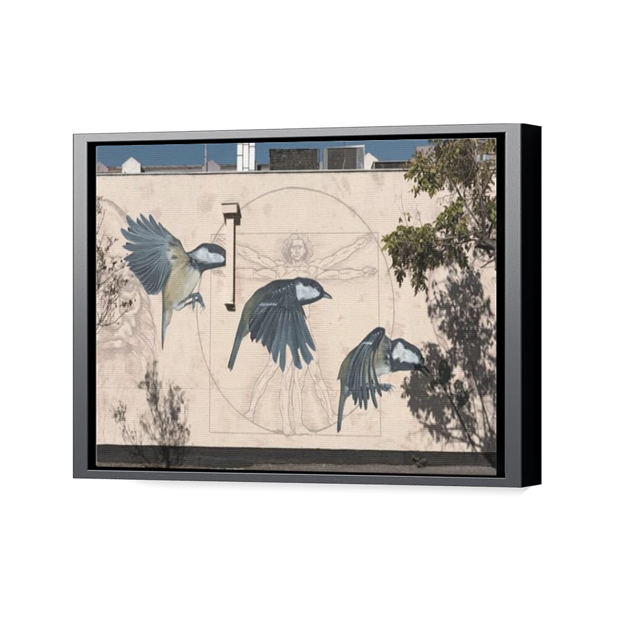 Thumbnail for Canvas - Black Floating Frame