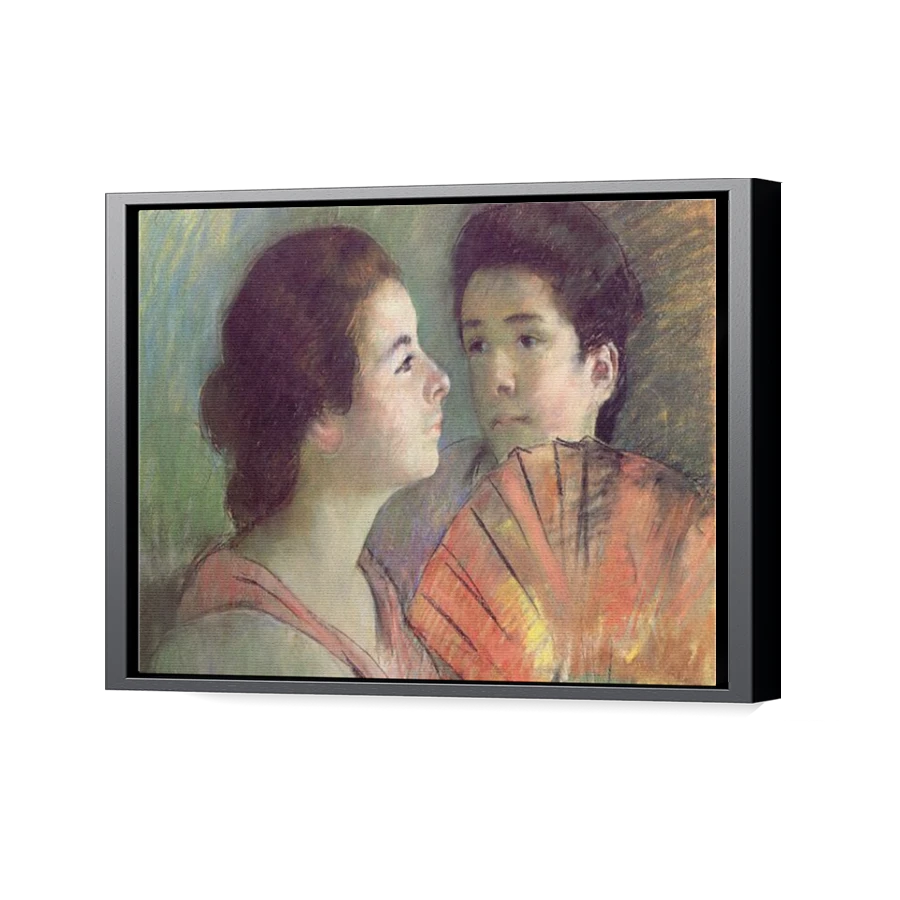 Thumbnail for Canvas - Black Floating Frame