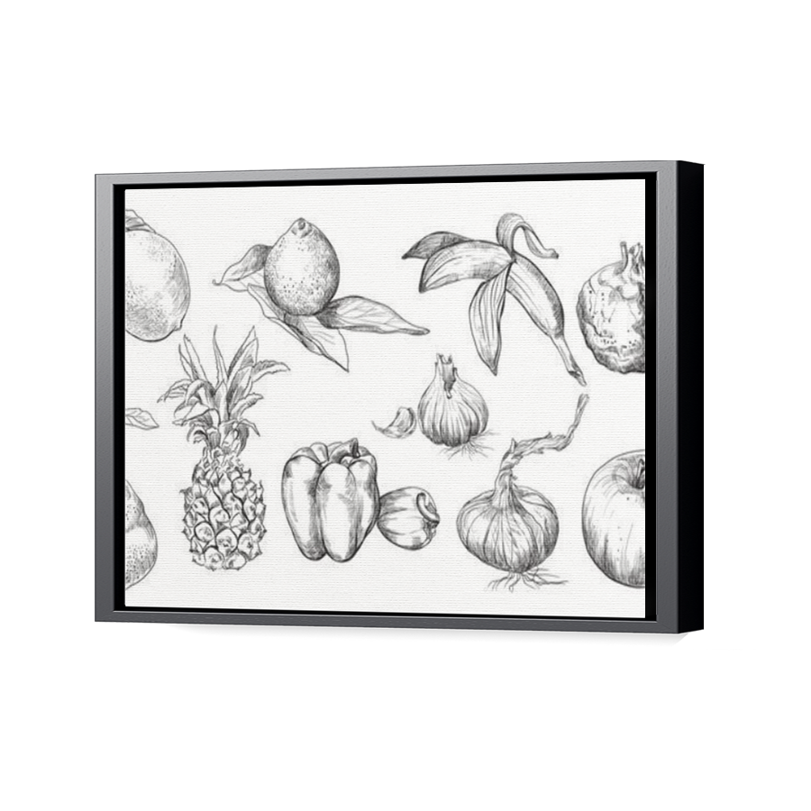 Thumbnail for Canvas - Black Floating Frame