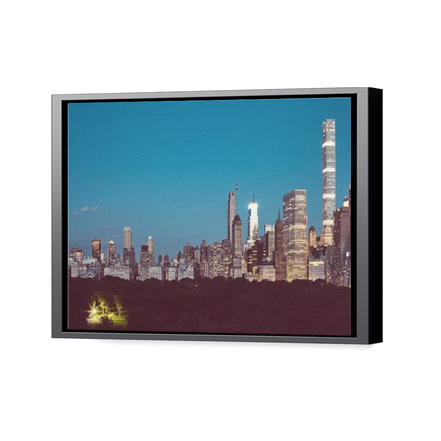 Thumbnail for Canvas - Black Floating Frame