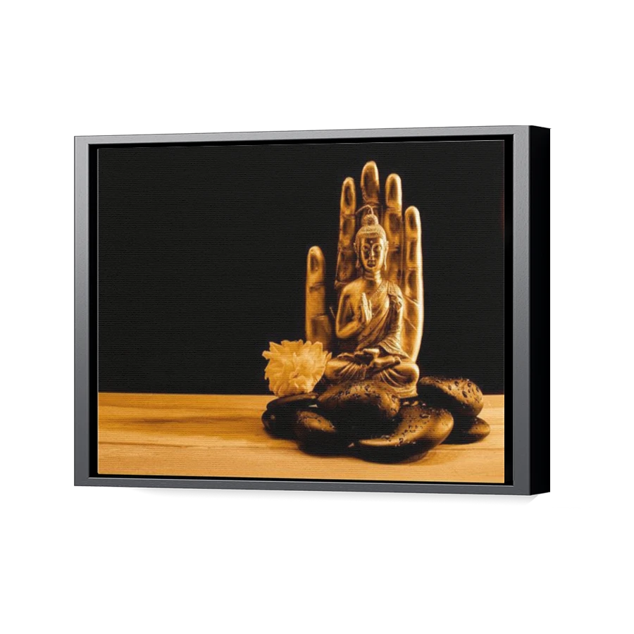 Thumbnail for Canvas - Black Floating Frame