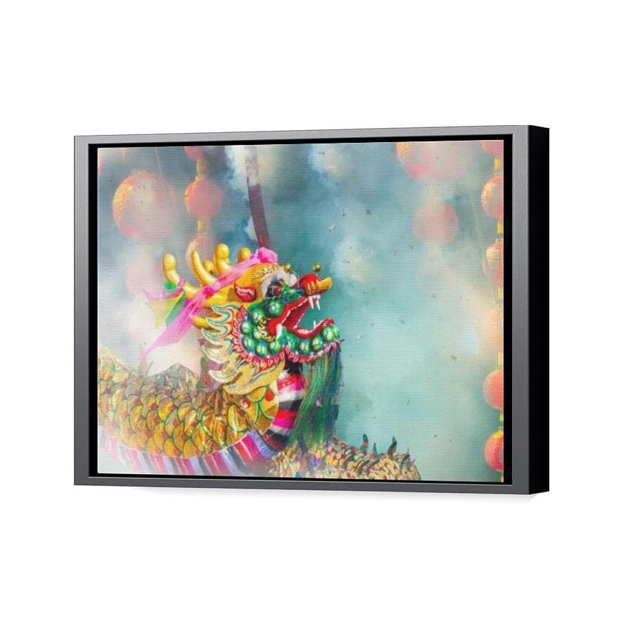 Thumbnail for Canvas - Black Floating Frame