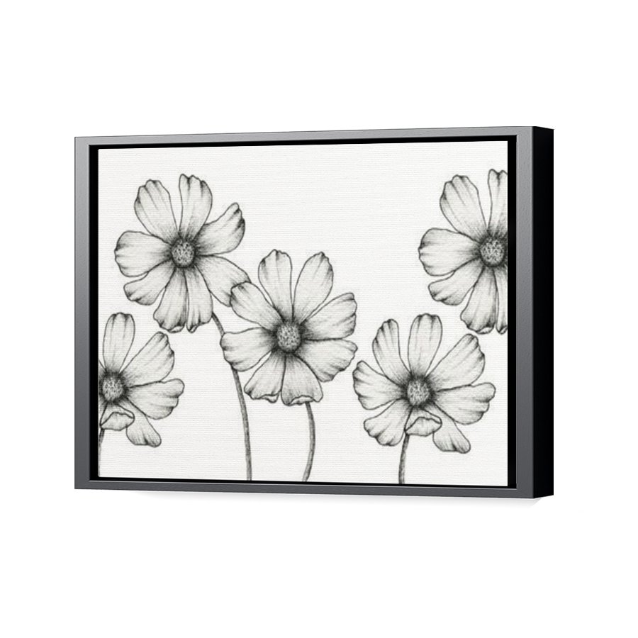 Thumbnail for Canvas - Black Floating Frame