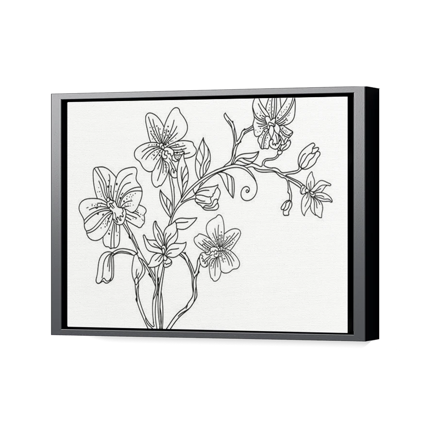 Thumbnail for Canvas - Black Floating Frame