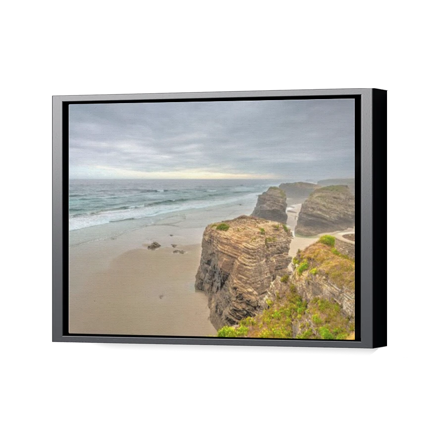Thumbnail for Canvas - Black Floating Frame