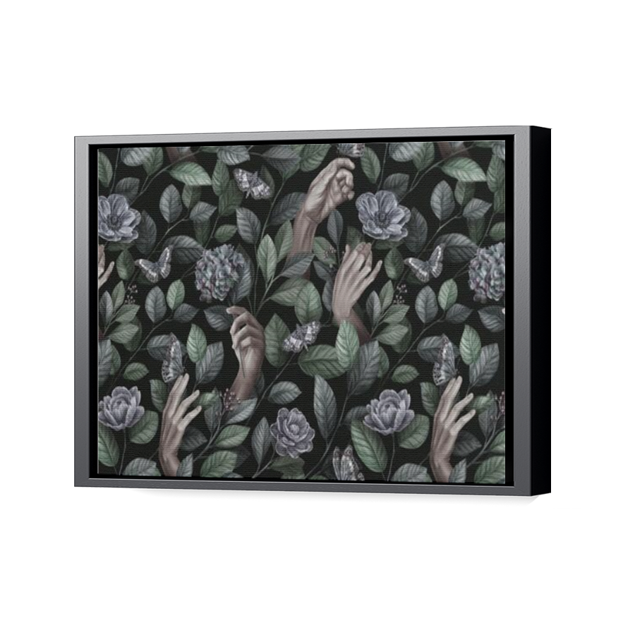 Thumbnail for Canvas - Black Floating Frame
