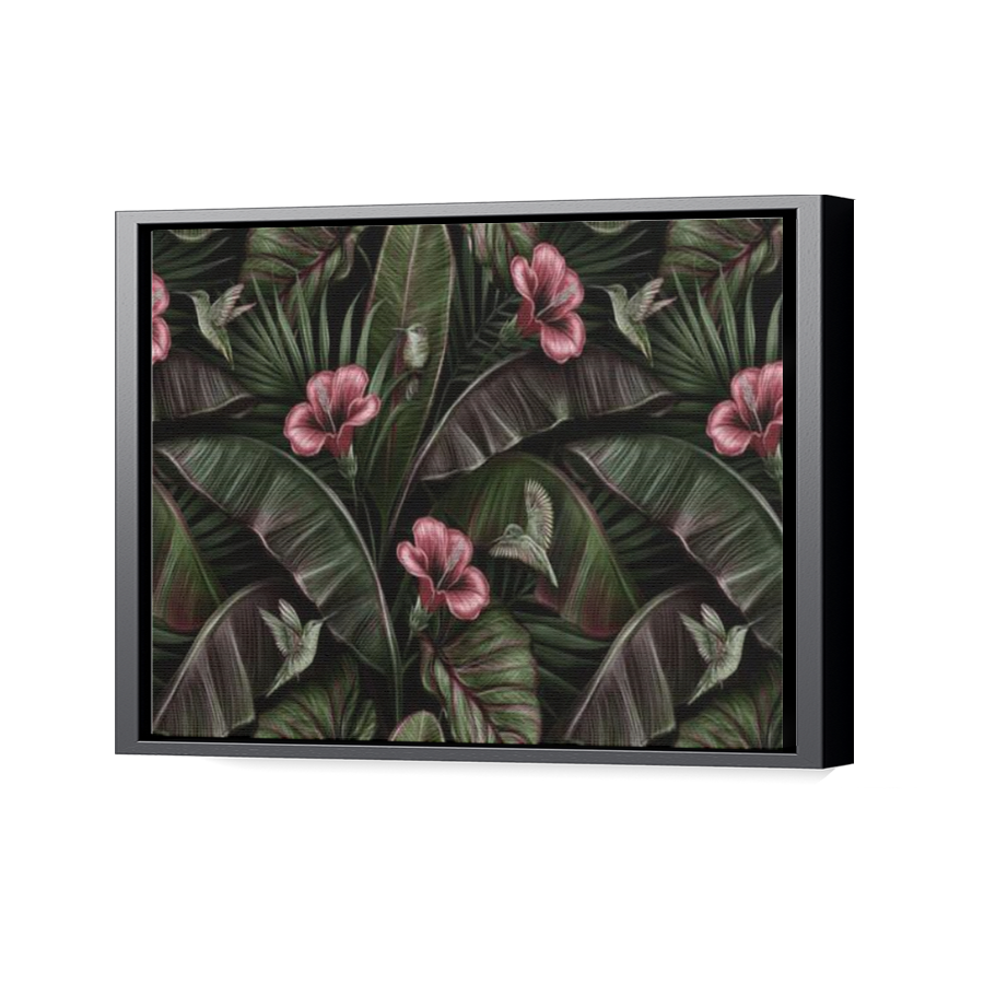 Thumbnail for Canvas - Black Floating Frame