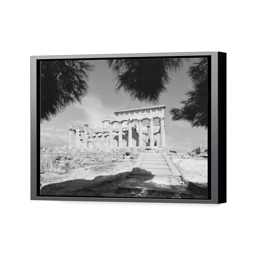 Thumbnail for Canvas - Black Floating Frame