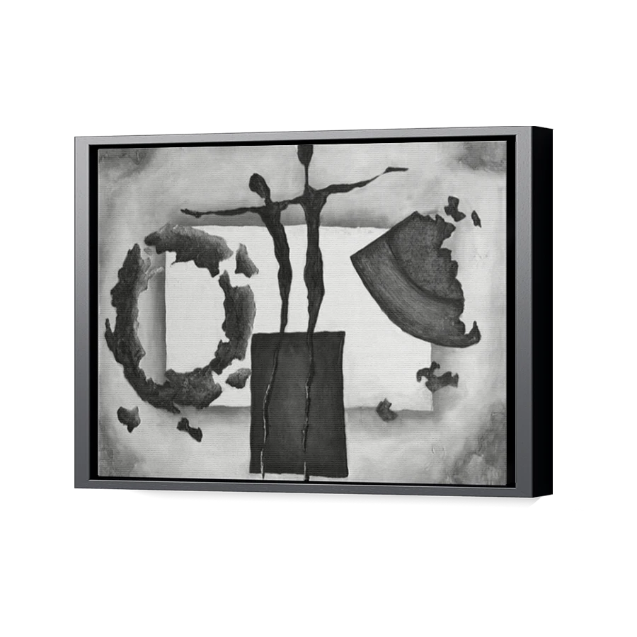 Thumbnail for Canvas - Black Floating Frame