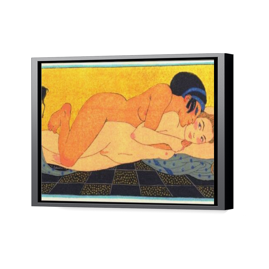 Thumbnail for Canvas - Black Floating Frame