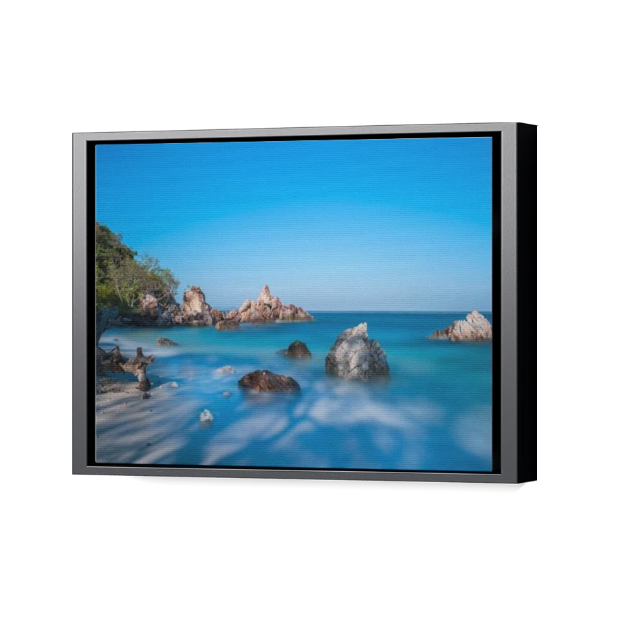 Thumbnail for Canvas - Black Floating Frame