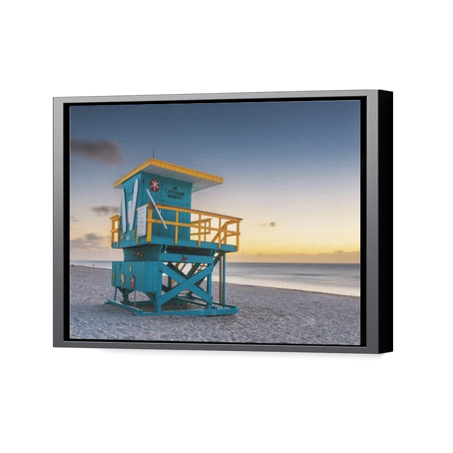 Thumbnail for Canvas - Black Floating Frame