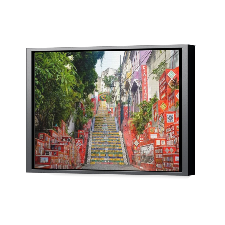 Thumbnail for Canvas - Black Floating Frame