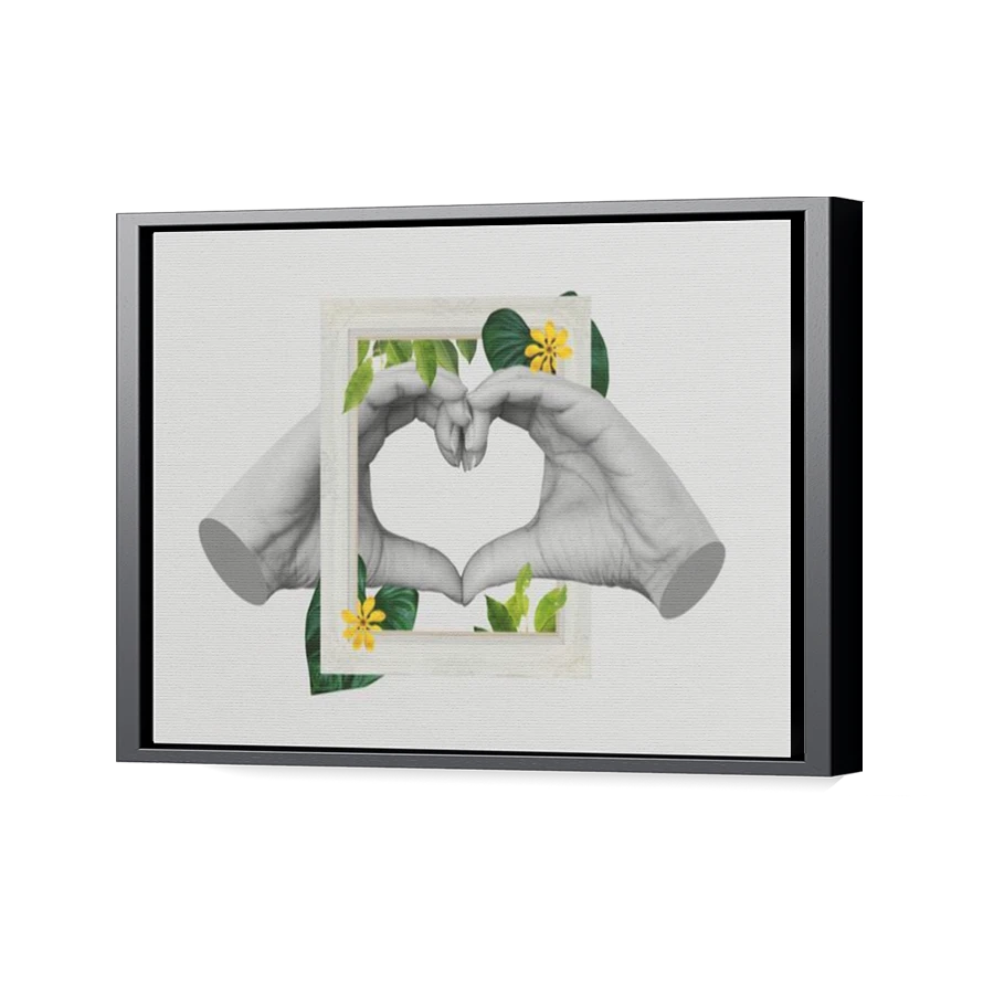 Thumbnail for Canvas - Black Floating Frame