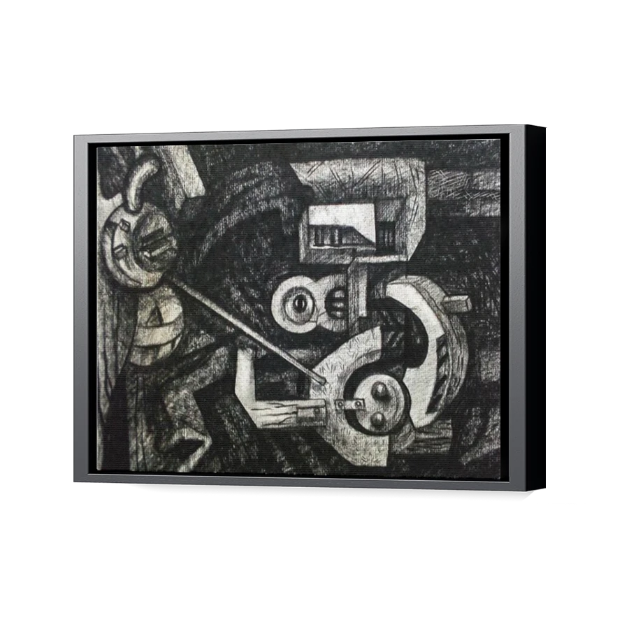 Thumbnail for Canvas - Black Floating Frame