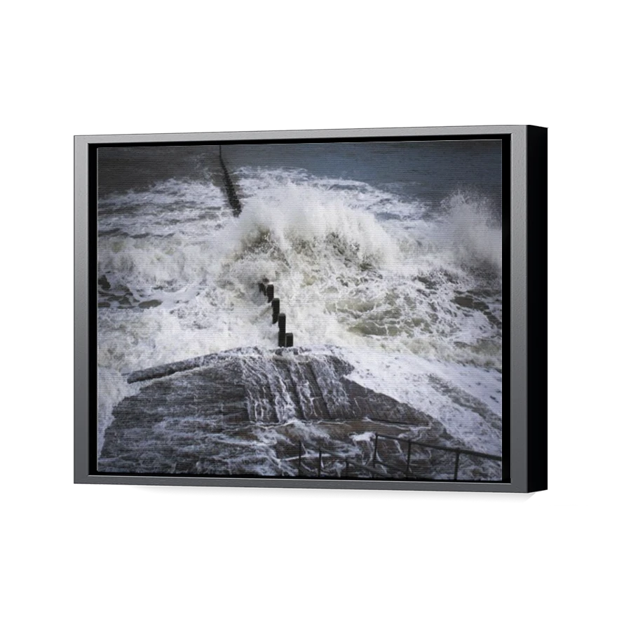 Thumbnail for Canvas - Black Floating Frame