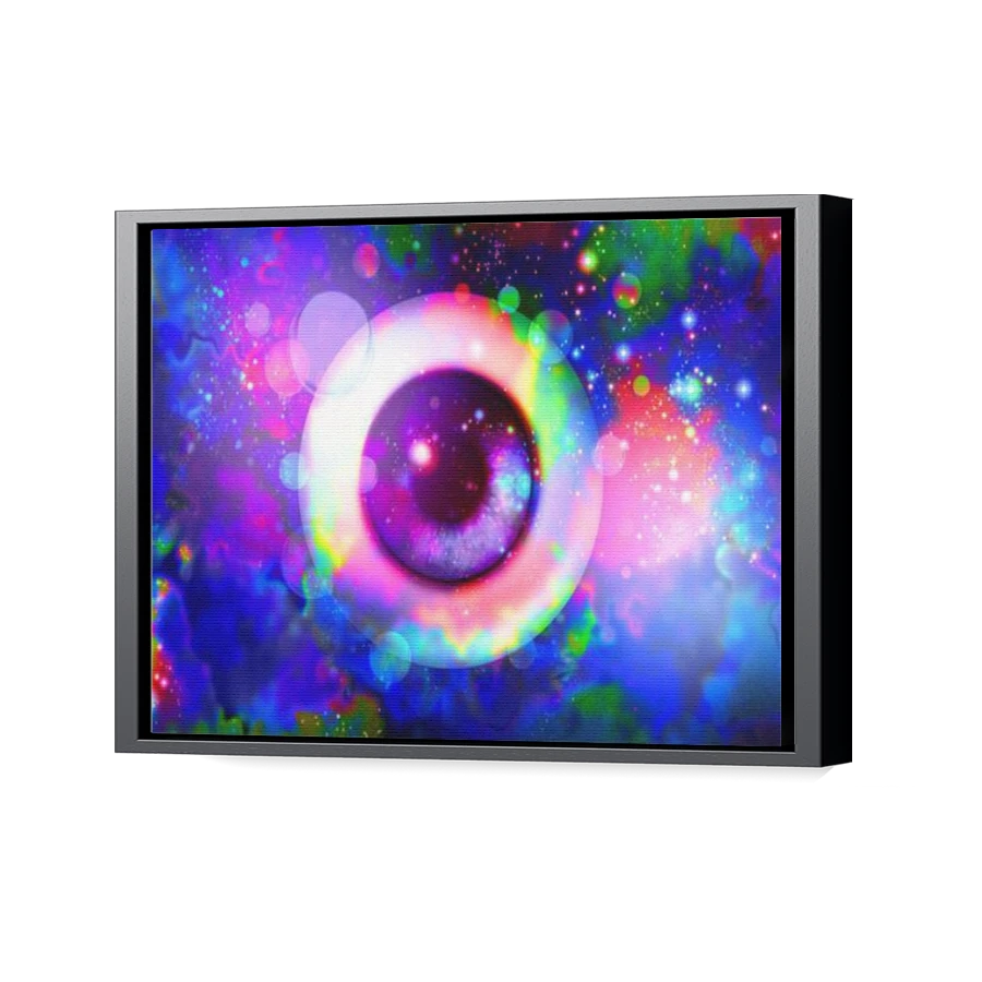 Thumbnail for Canvas - Black Floating Frame