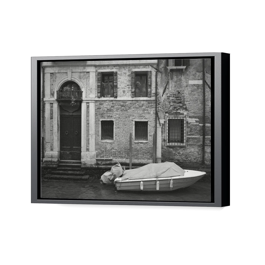 Thumbnail for Canvas - Black Floating Frame