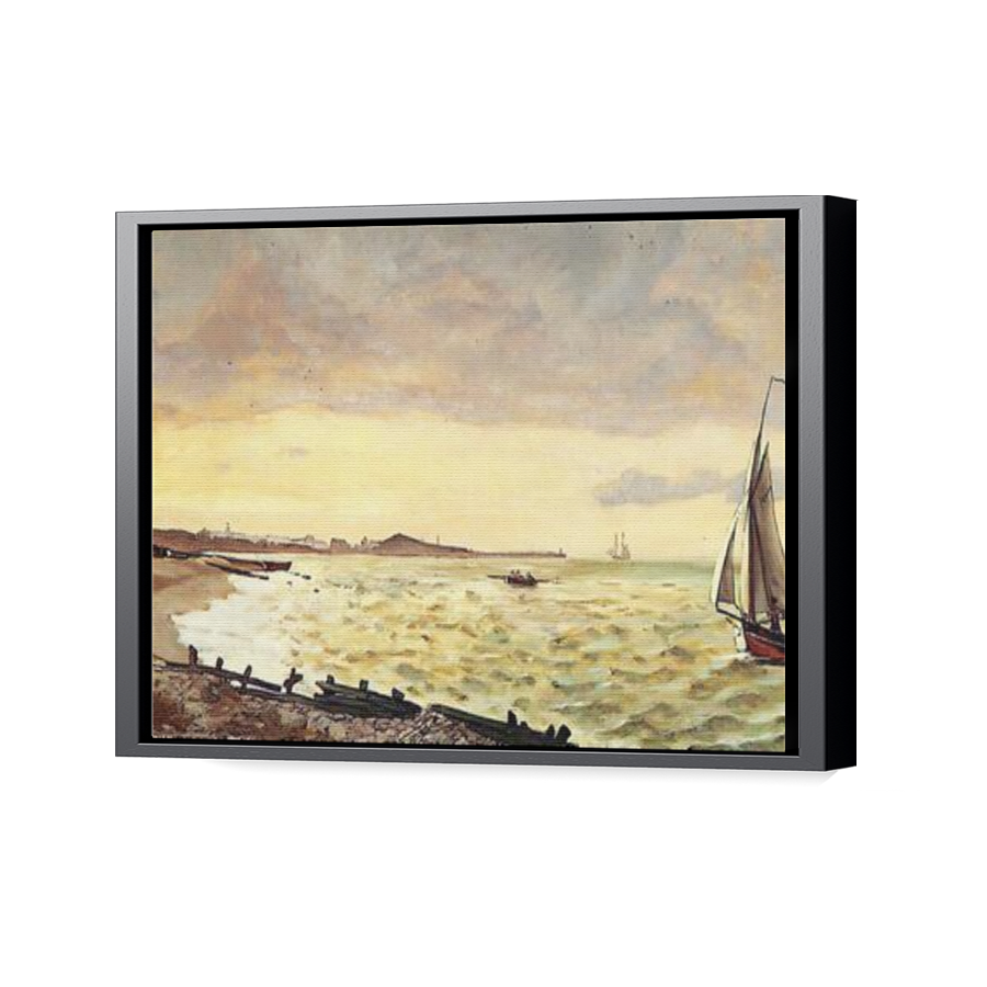 Thumbnail for Canvas - Black Floating Frame