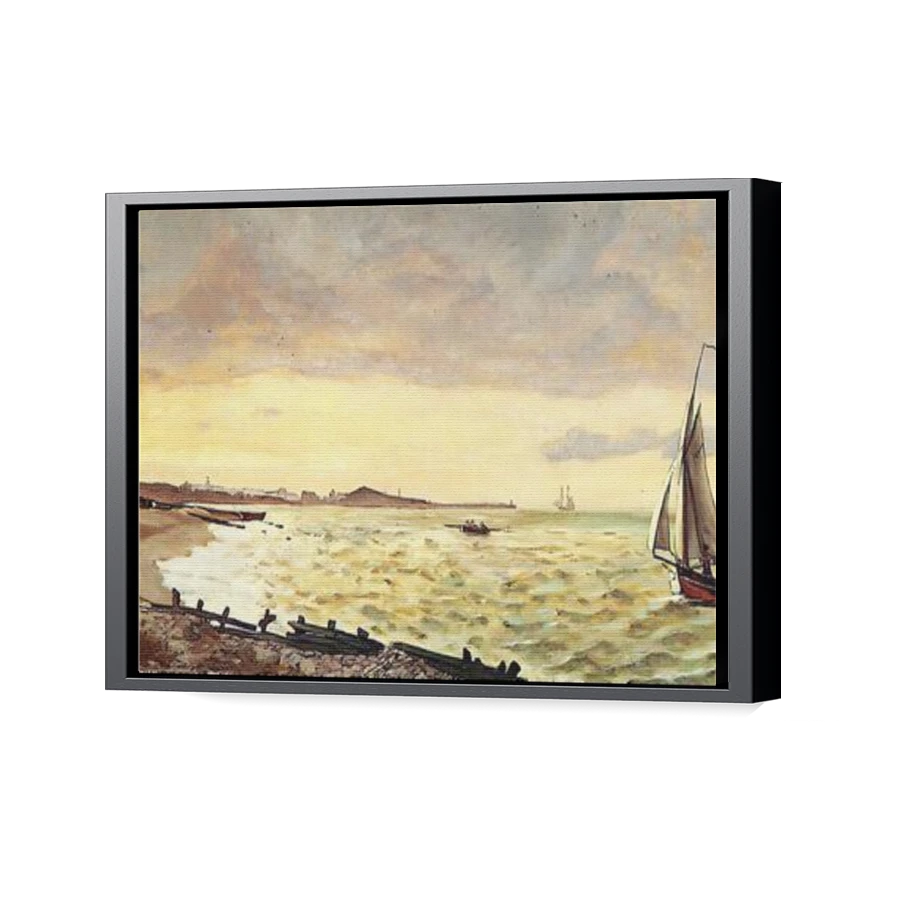Thumbnail for Canvas - Black Floating Frame
