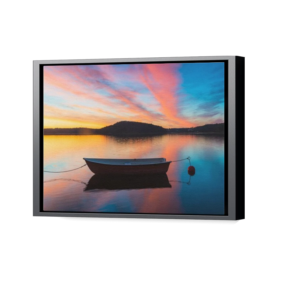 Thumbnail for Canvas - Black Floating Frame