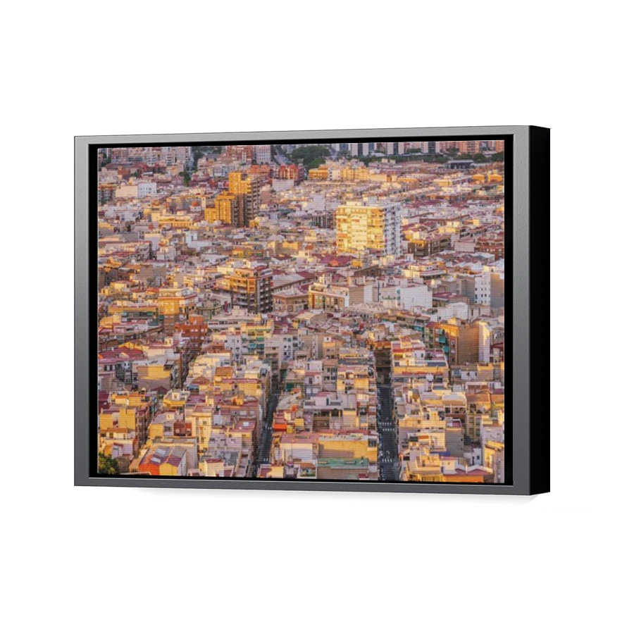 Thumbnail for Canvas - Black Floating Frame