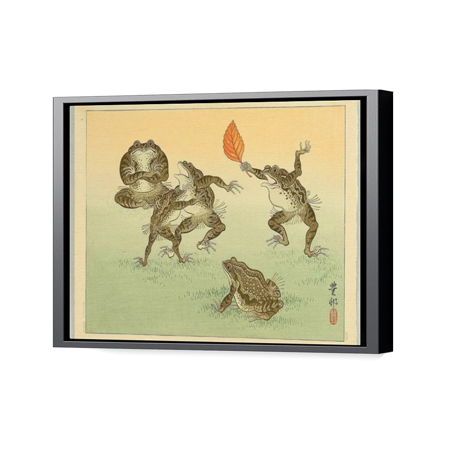 Thumbnail for Canvas - Black Floating Frame