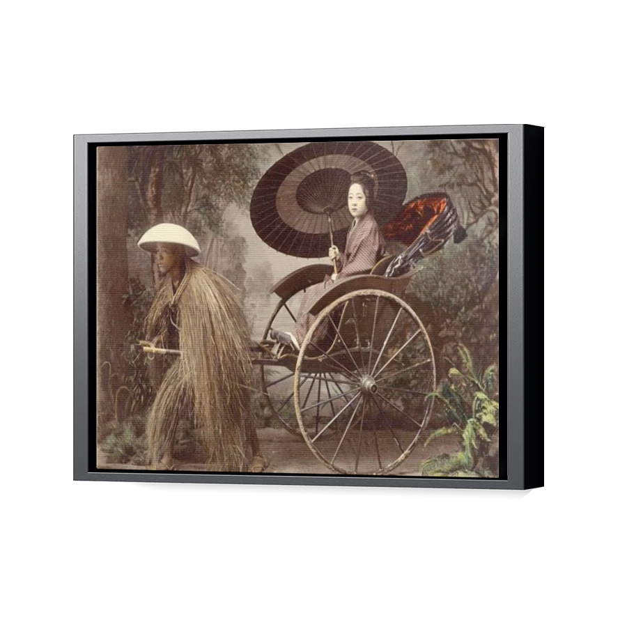 Thumbnail for Canvas - Black Floating Frame