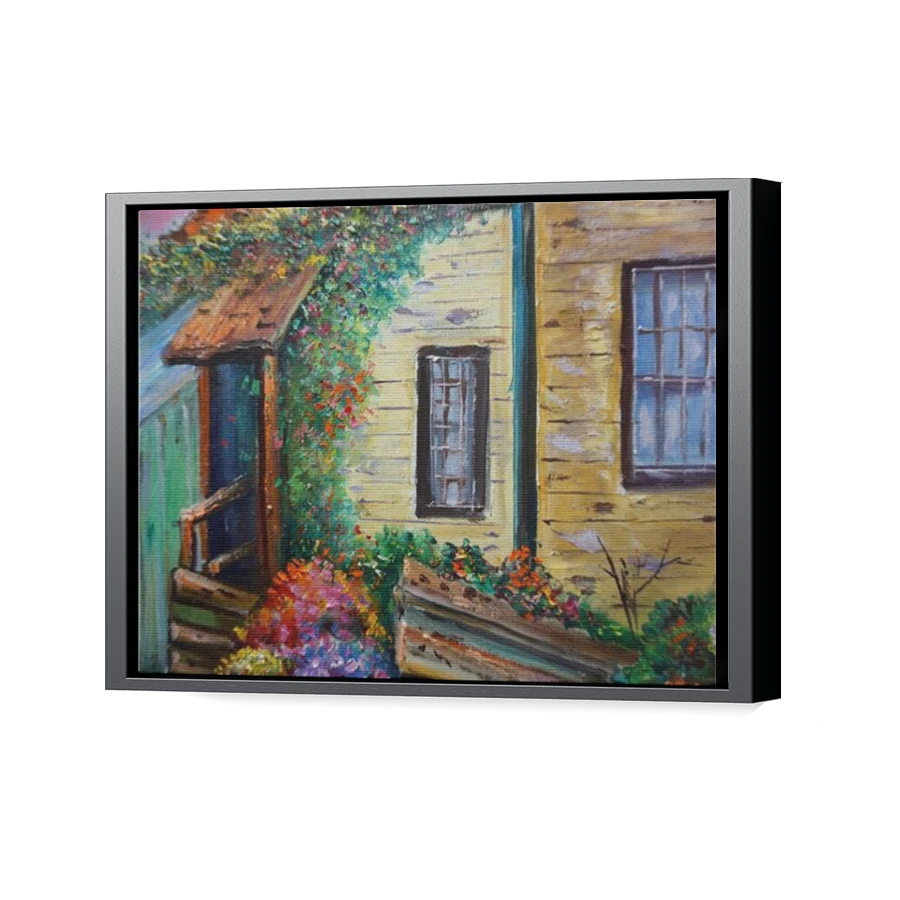 Thumbnail for Canvas - Black Floating Frame