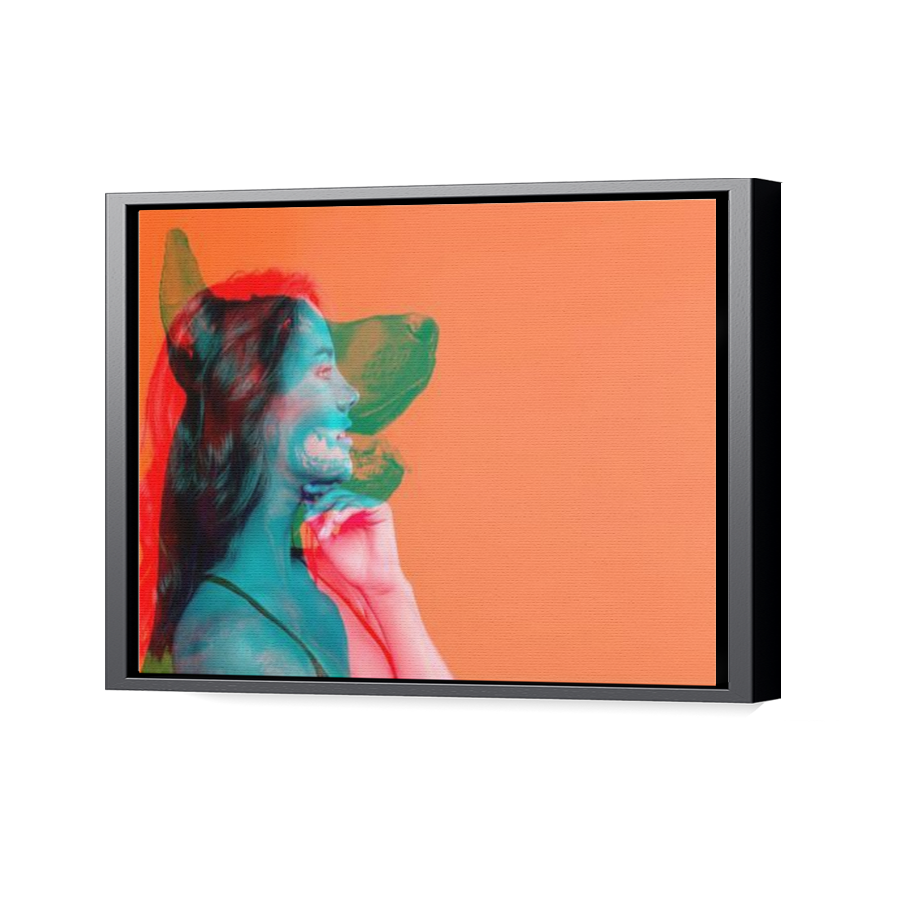 Thumbnail for Canvas - Black Floating Frame