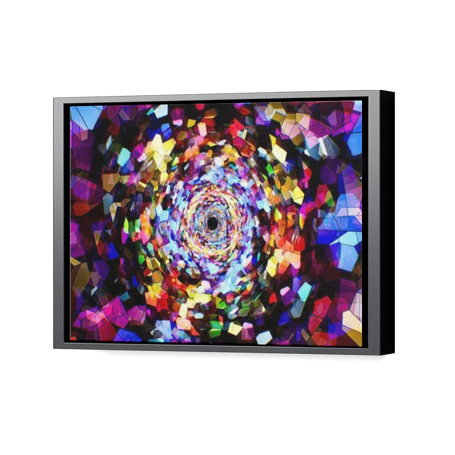 Thumbnail for Canvas - Black Floating Frame