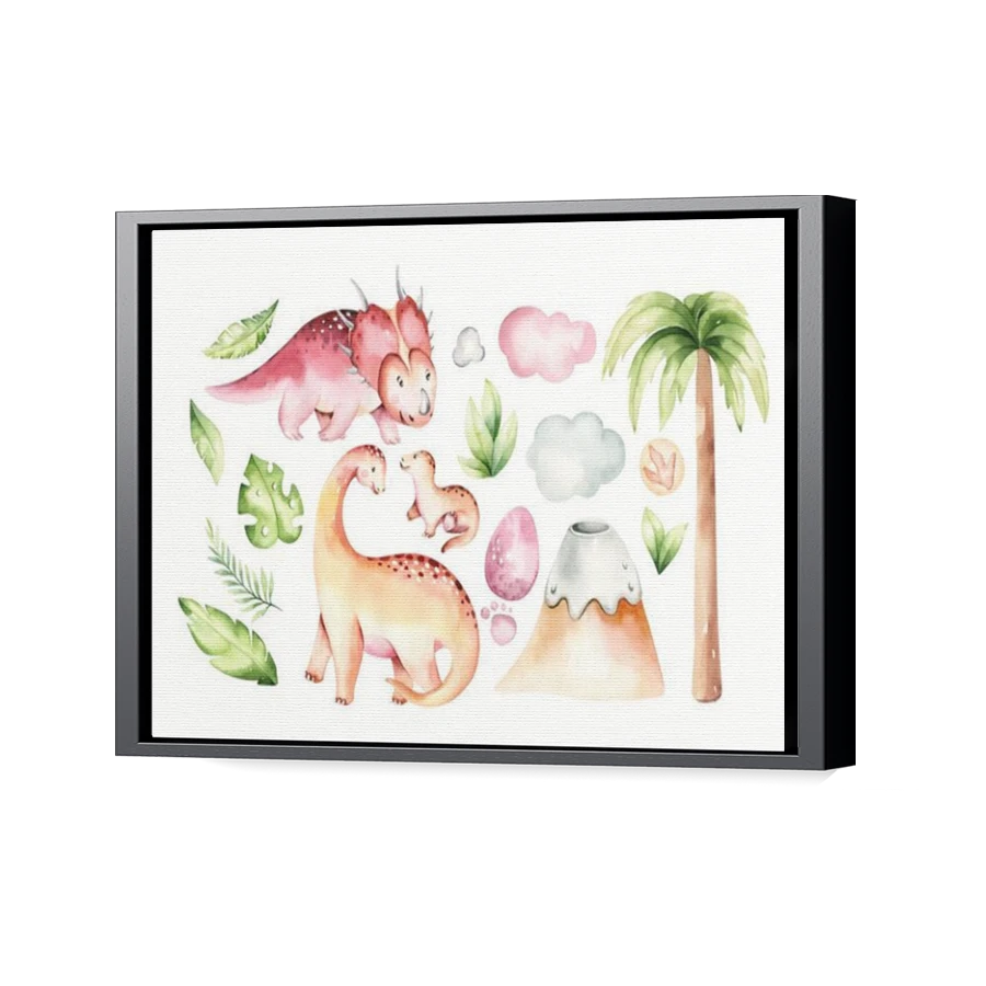 Thumbnail for Canvas - Black Floating Frame